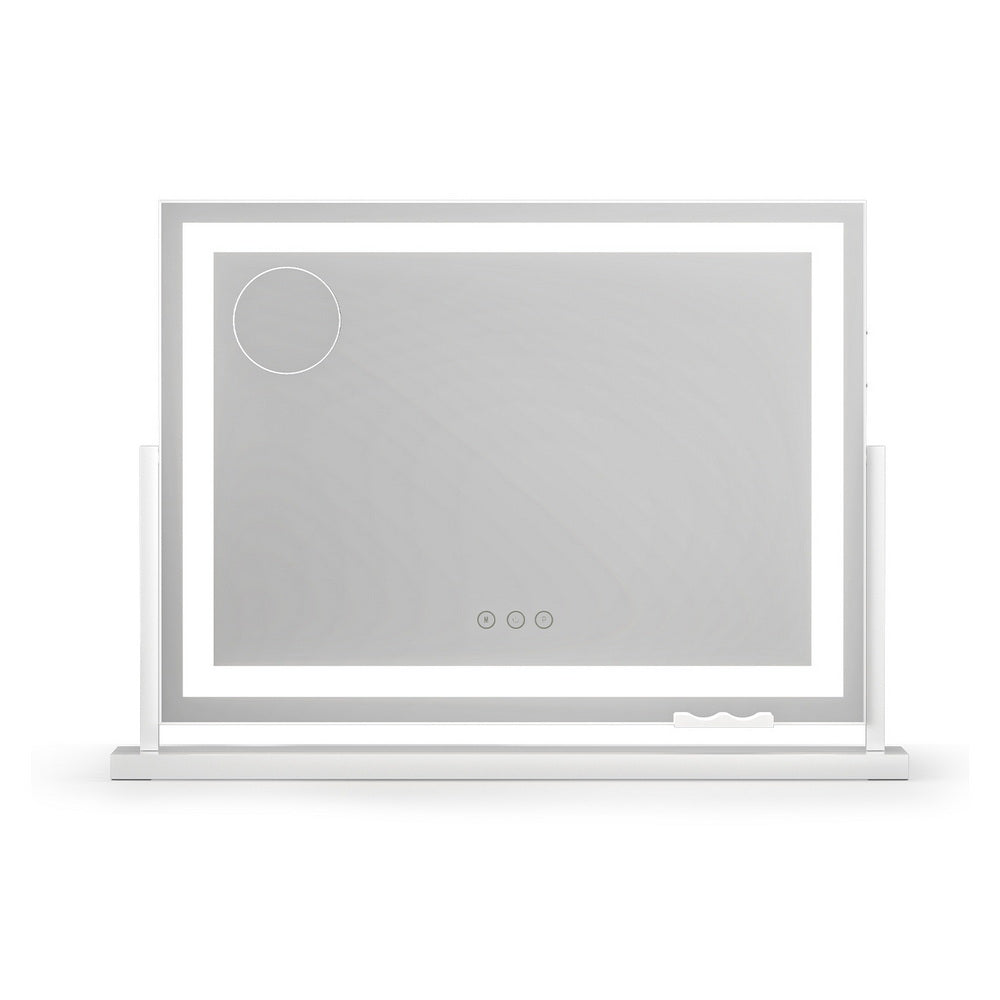 Embellir Makeup Mirror 58x46cm 360~ Rotatable Vanity Mirror with Lights Bright Light Strip Adjustable