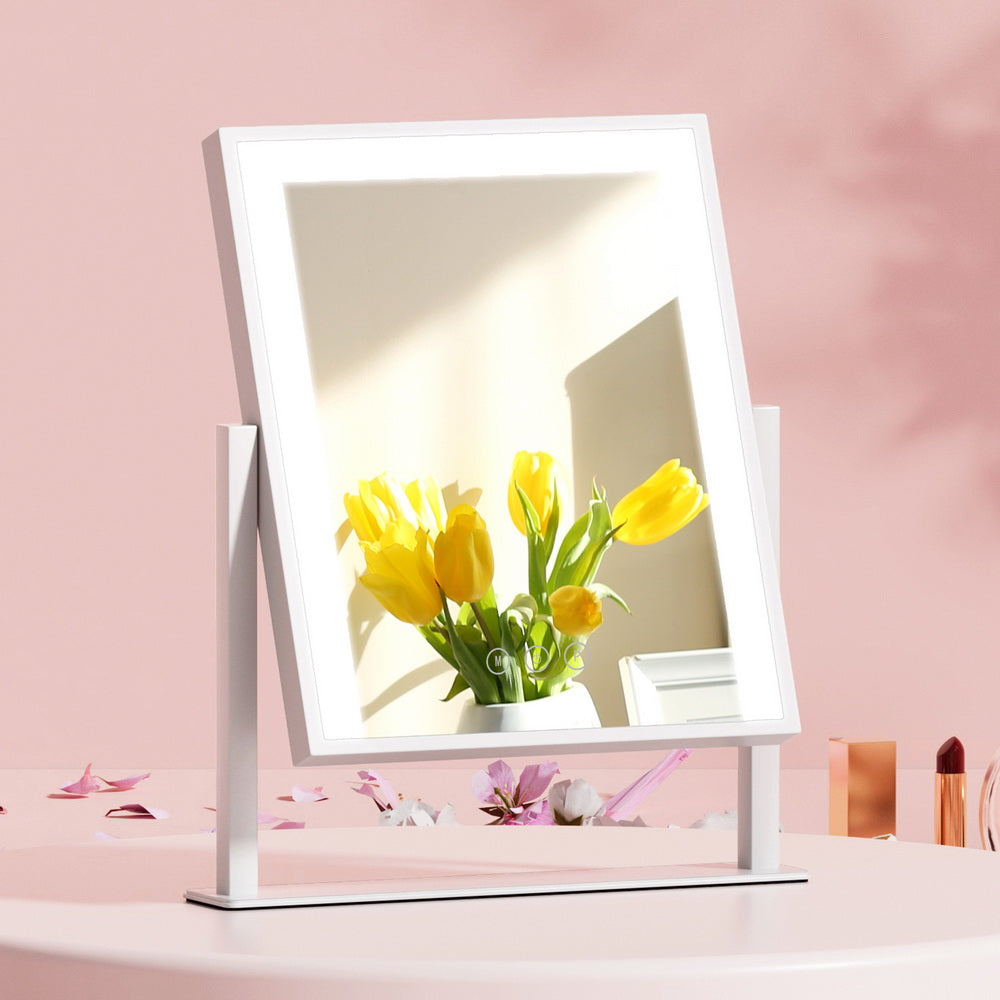 Embellir Makeup Mirror 25x30cm LED Hollywood Vanity White
