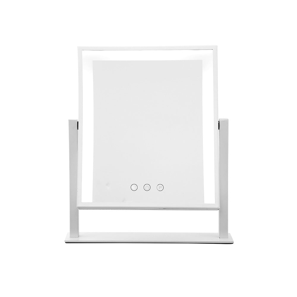 Embellir 30x40cm Hollywood Vanity Makeup Mirror LED Light Rotatable White