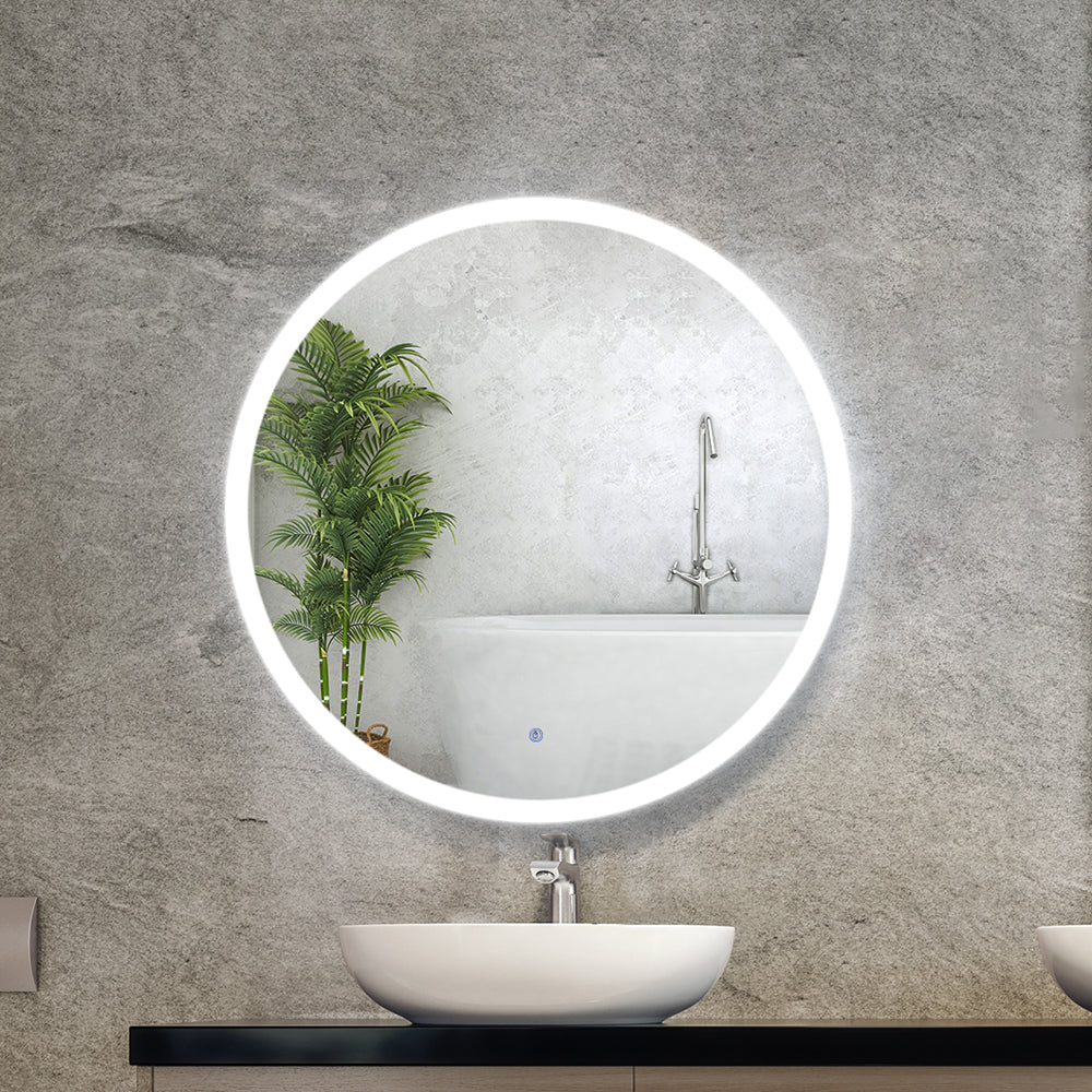 Embellir 80cm Round LED Vanity Mirror Anti-Fog Touch Control