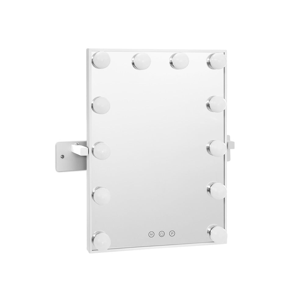 Embellir Hollywood Makeup Mirror 30x40cm Wall Vanity 12 LED Bulbs