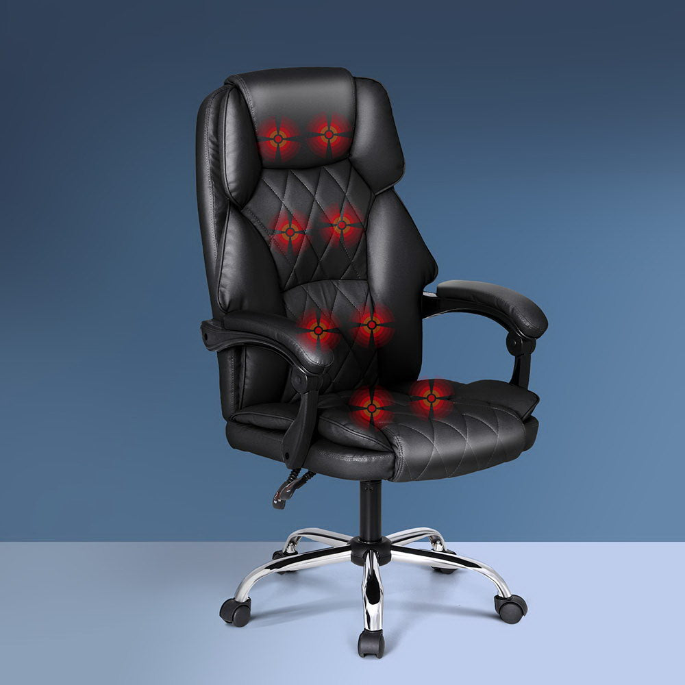 Artiss High Back Massage Office Chair with Five Massage Modes