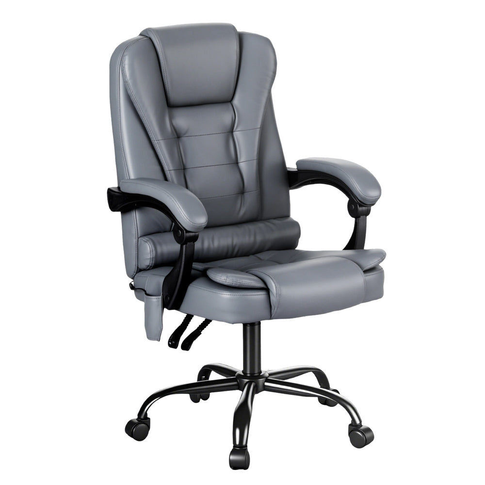 Artiss Massage Office Chair Executive Ergonomic PU Leather