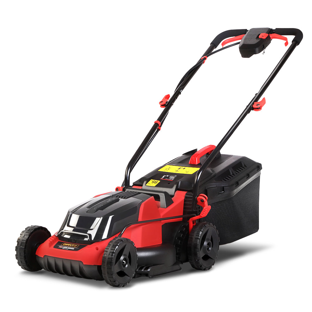 Giantz 40V Cordless Lawn Mower 34cm Dual Battery Electric