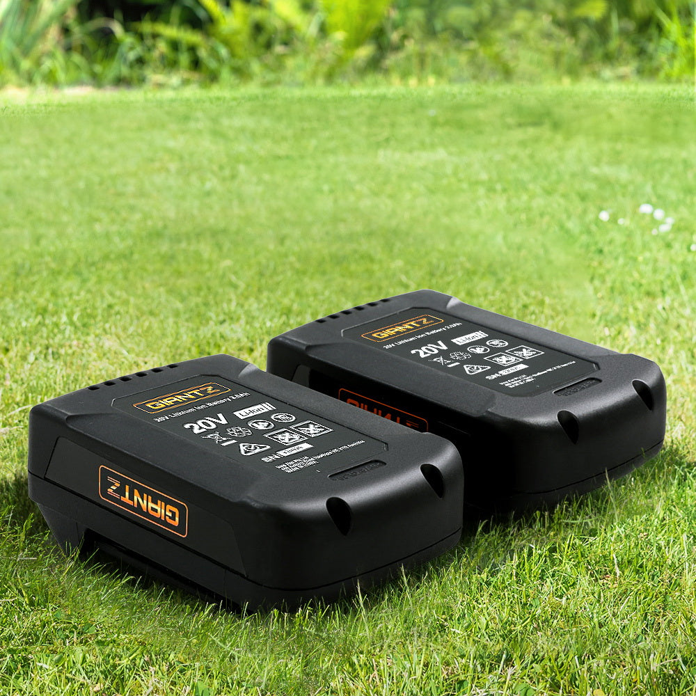 Giantz 80V Cordless Lawn Mower Battery Pack 40V x2