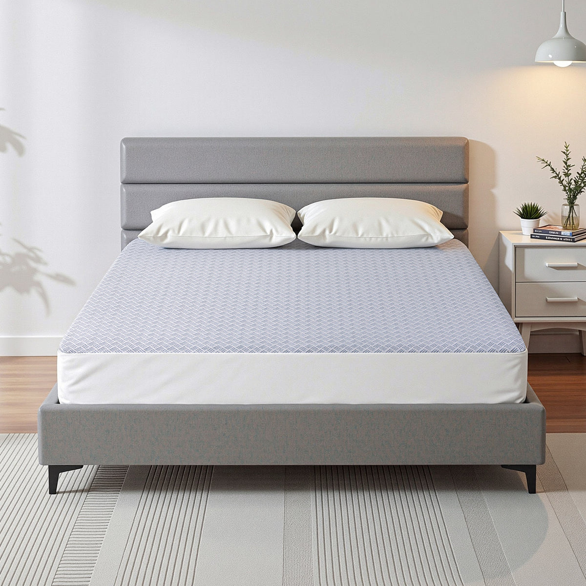 Giselle Queen Cooling Waterproof Mattress Protector Deep Pocket
