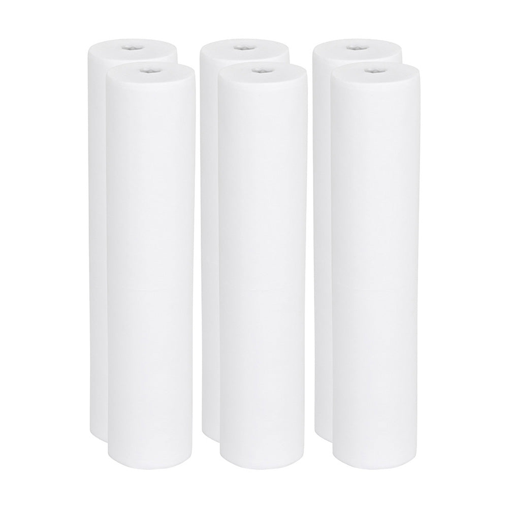 Zenses 80cm x 200cm Massage Table Cover 6 Rolls White Disposable