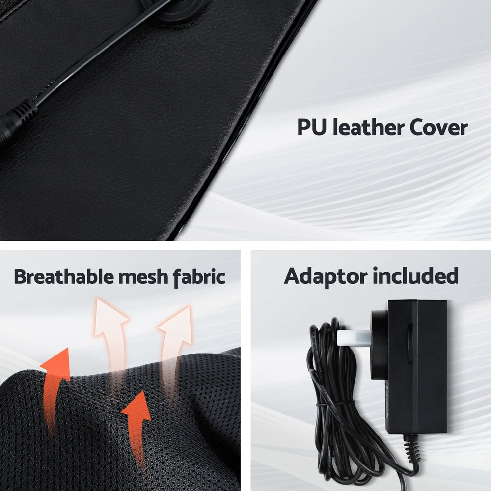 Livemor Neck Massager Heated 8 Nodes Black