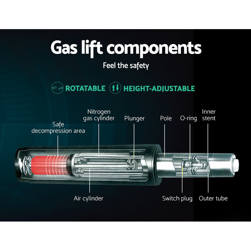 Cody Mid-Back Mesh Office Chair Black