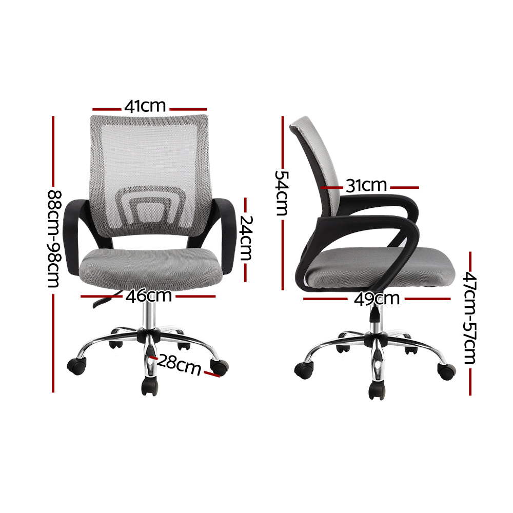 Cody Mid-Back Mesh Office Chair Grey