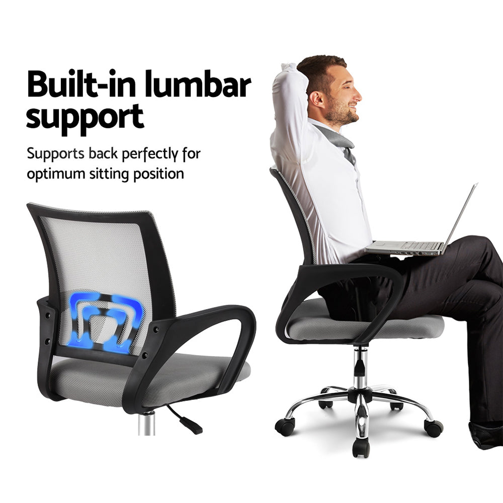 Cody Mid-Back Mesh Office Chair Grey