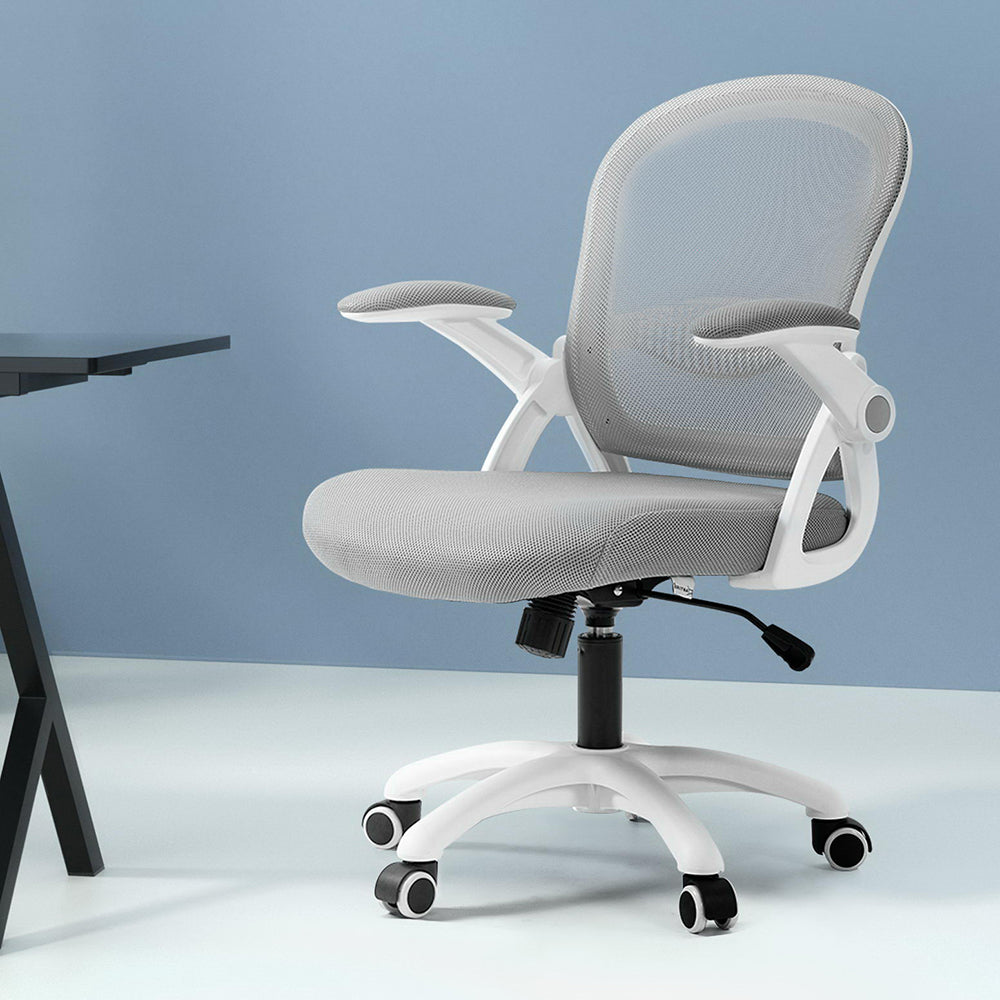 Galene Mid Back Office Chair Mesh Grey