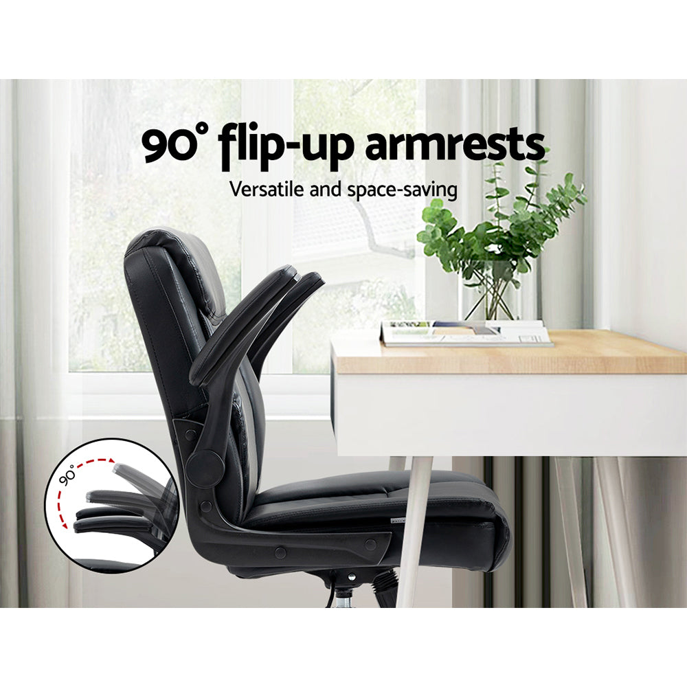 Chastine Mid-Back Executive Office Chair Black