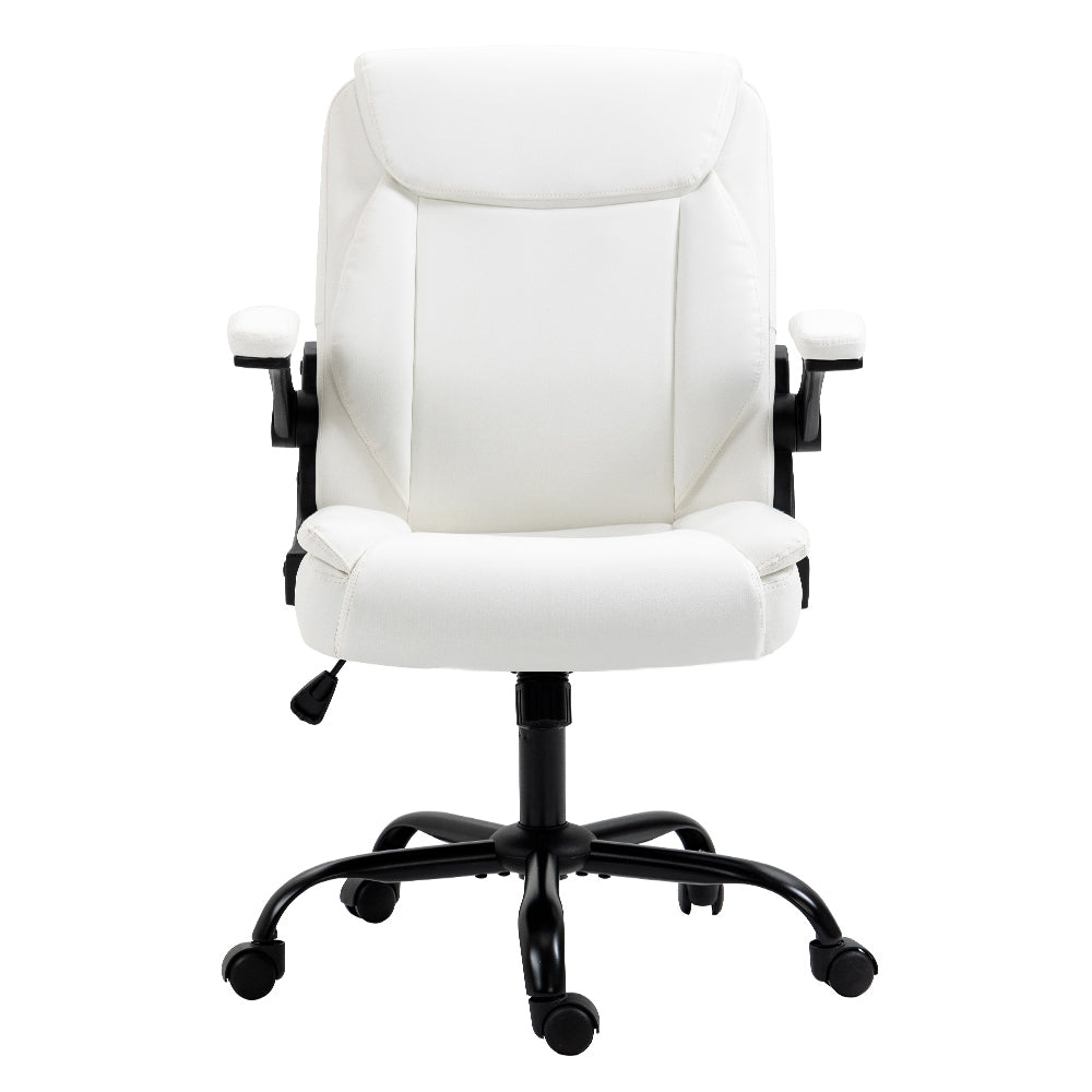 Chastine Mid-Back Executive Office Chair White