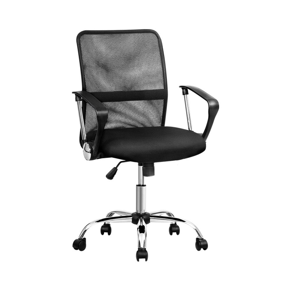 Nash Mid Back Mesh Office Chair Black