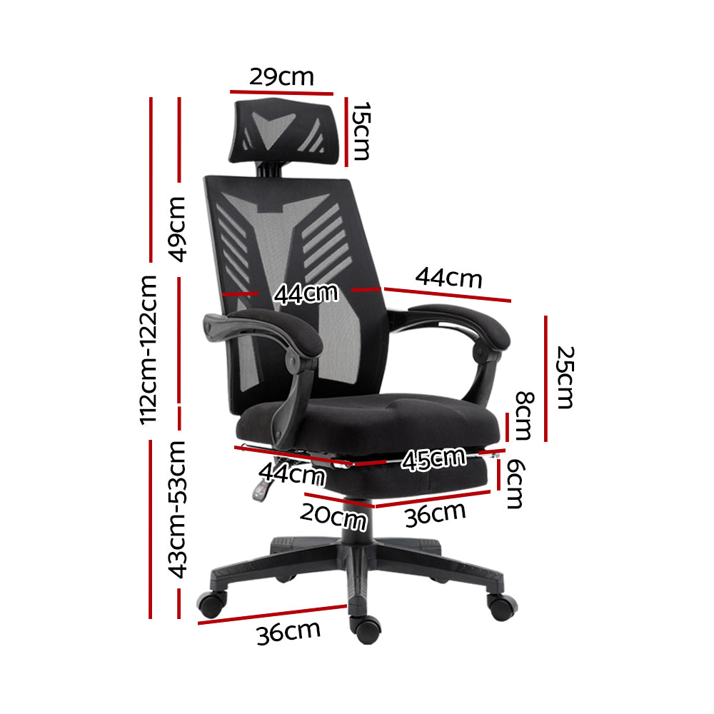 Matrix Recliner Mesh Office Chair Black