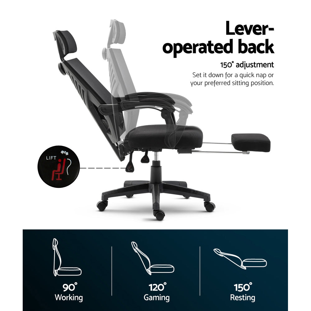 Matrix Recliner Mesh Office Chair Black
