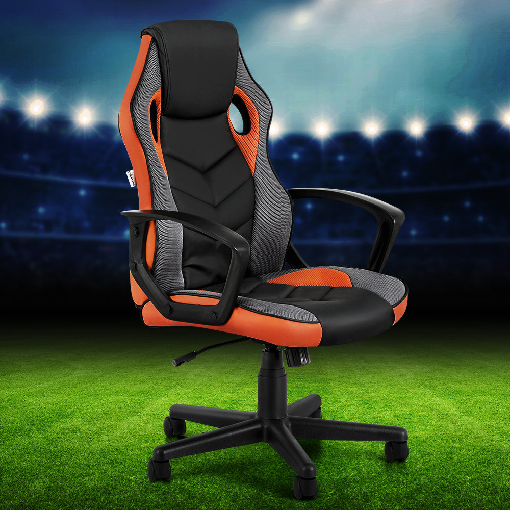 Artiss High-Back Gaming Office Chair Executive Racing Orange