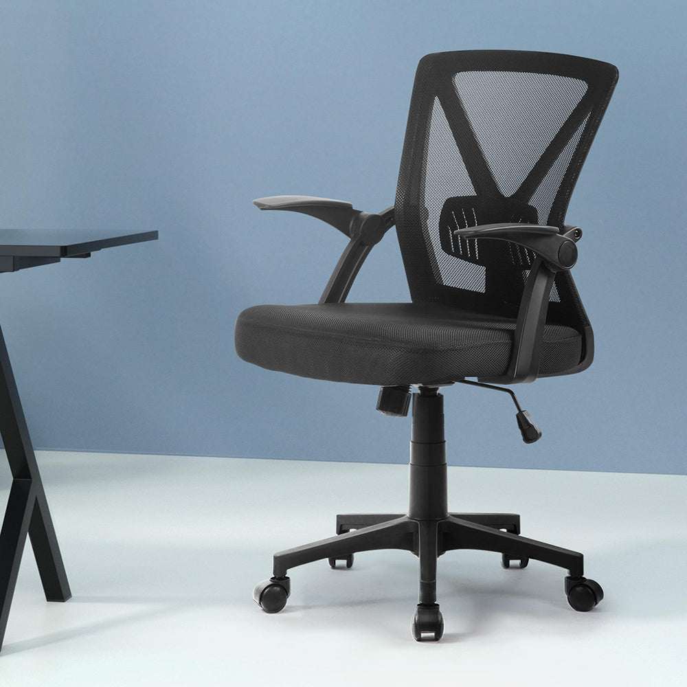 Nile Mid-Back Mesh Office Chair Black