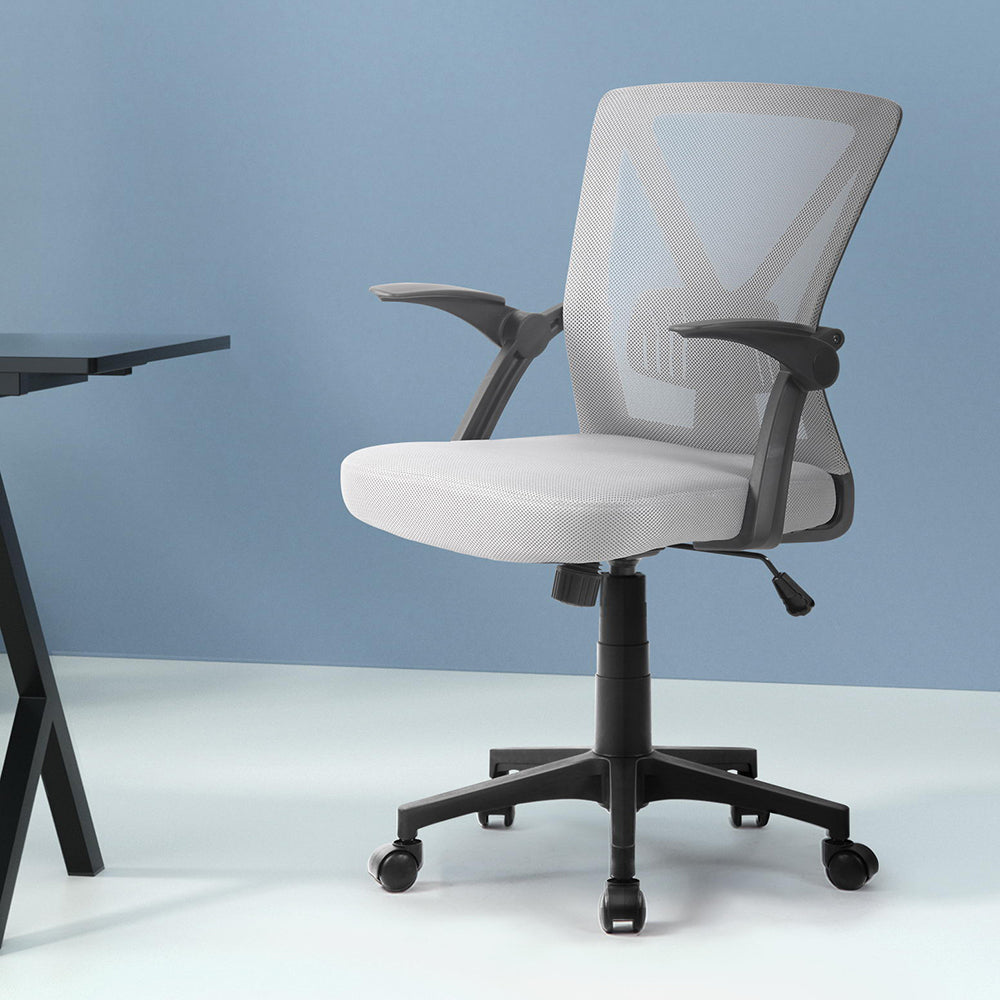 Nile Mid-Back Mesh Office Chair Grey