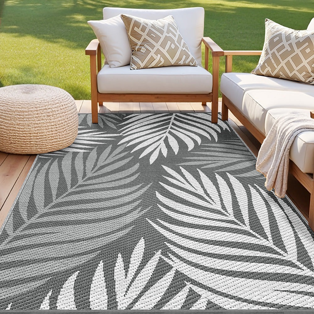 Gardeon Outdoor Rug 152x244cm Reversible Dual-Sided Patio Mat
