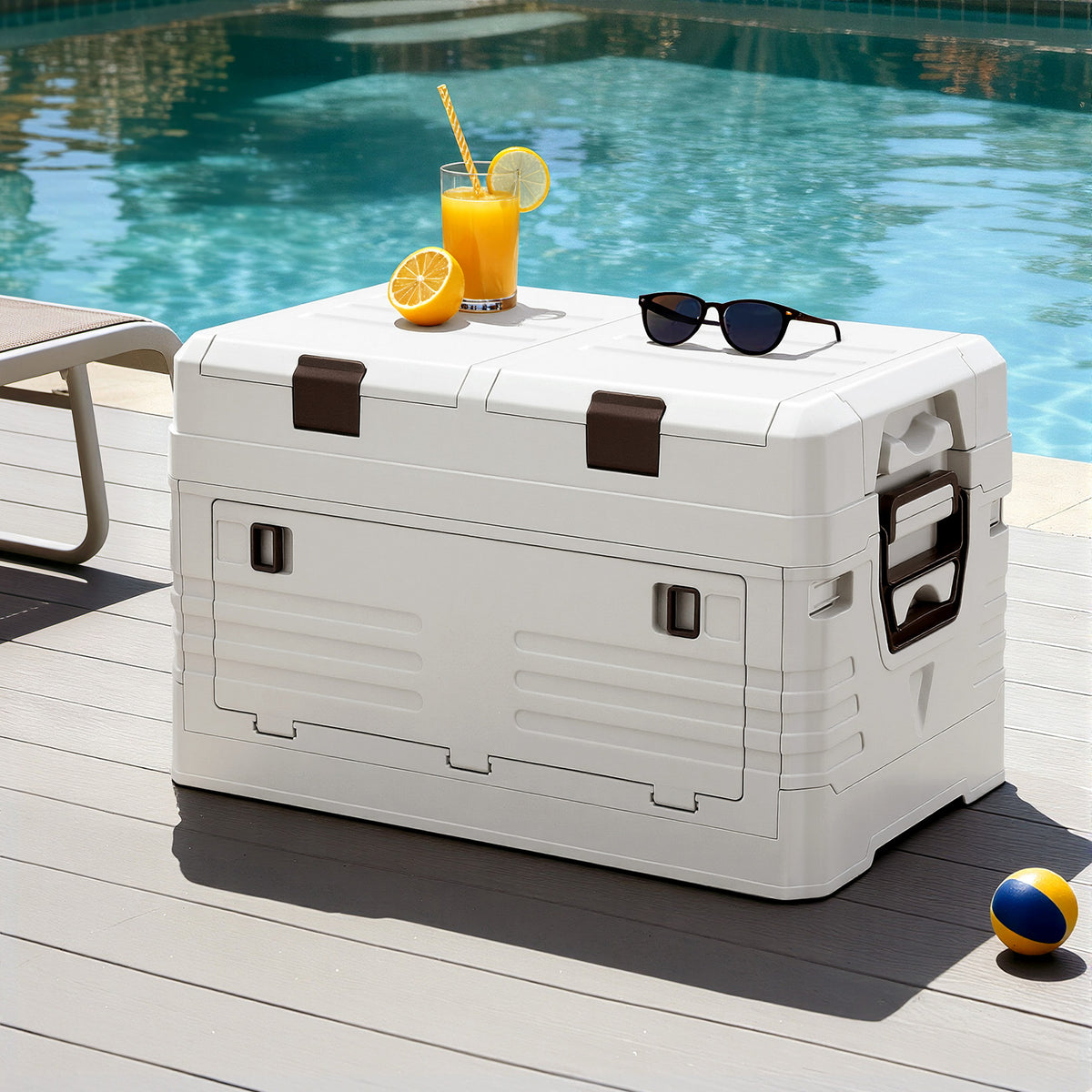 Gardeon 40L Outdoor Storage Box Foldable Camping Collapsible Organiser