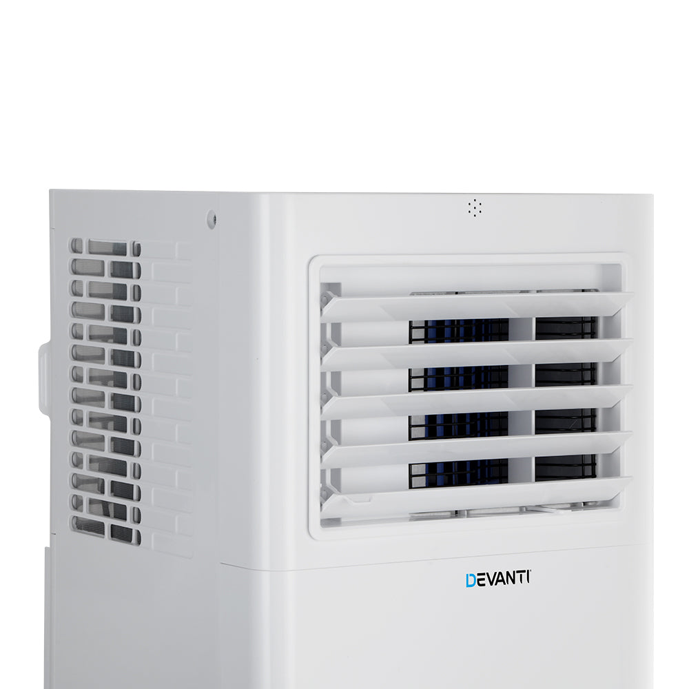 Devanti 7000BTU Portable Air Conditioner Dehumidifier Fan White