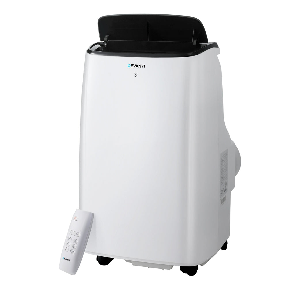 Devanti 7000BTU Portable Air Conditioner WiFi Control White