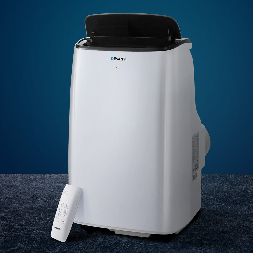 Devanti 7000BTU Portable Air Conditioner WiFi Control White