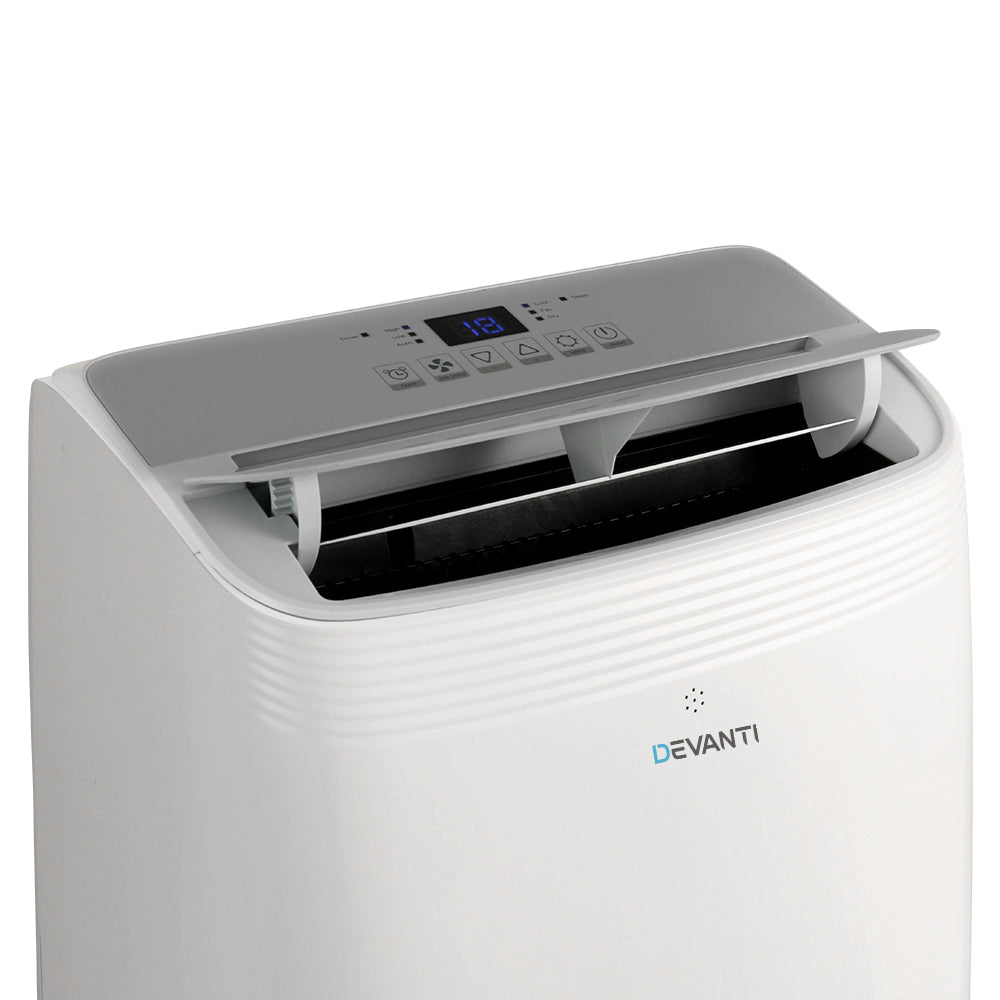 Devanti 12000BTU Portable Air Conditioner 3-in-1 White