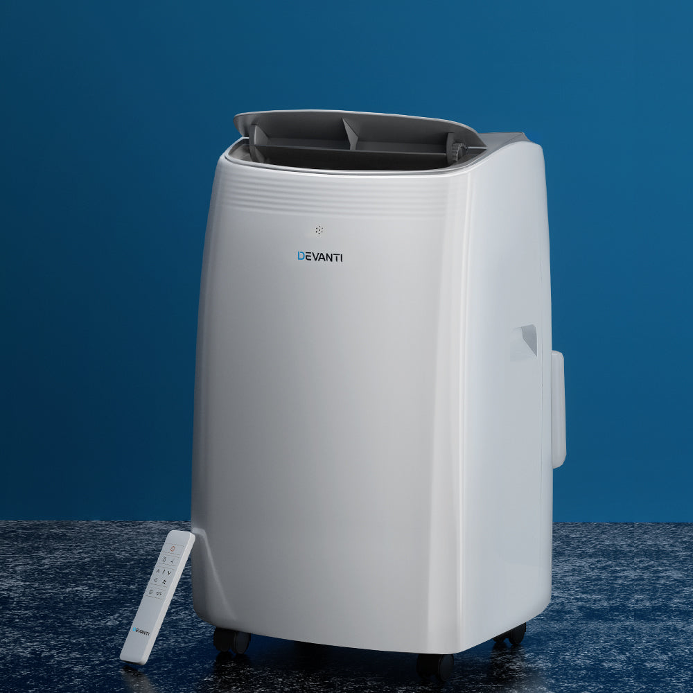 Devanti 12000BTU Portable Air Conditioner 3-in-1 White