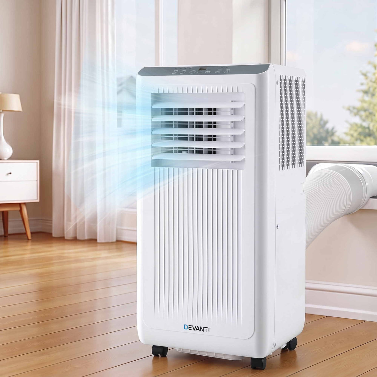 Devanti Portable Air Conditioner 5000 BTU 3-in-1 with Remote Control