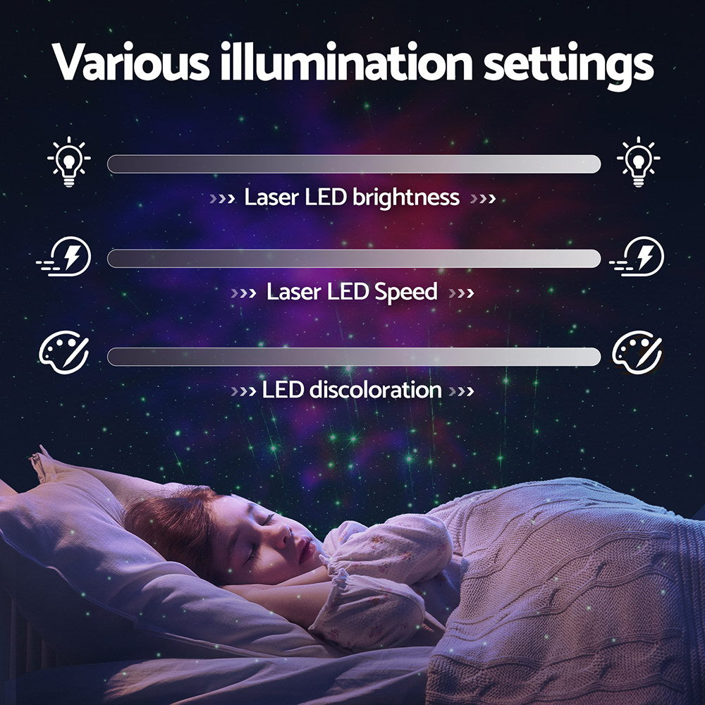 Gardeon LED Starry Sky Galaxy Laser Projector Party Light Multi-Colour
