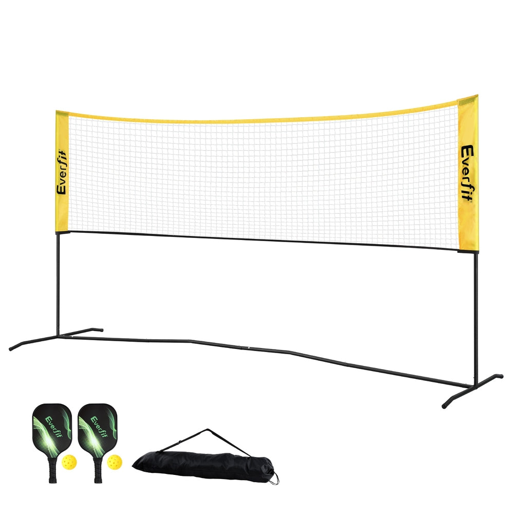 Everfit 3M Portable Multi-Sport Net Adjustable for Pickleball, Badminton, Tennis, Volleyball