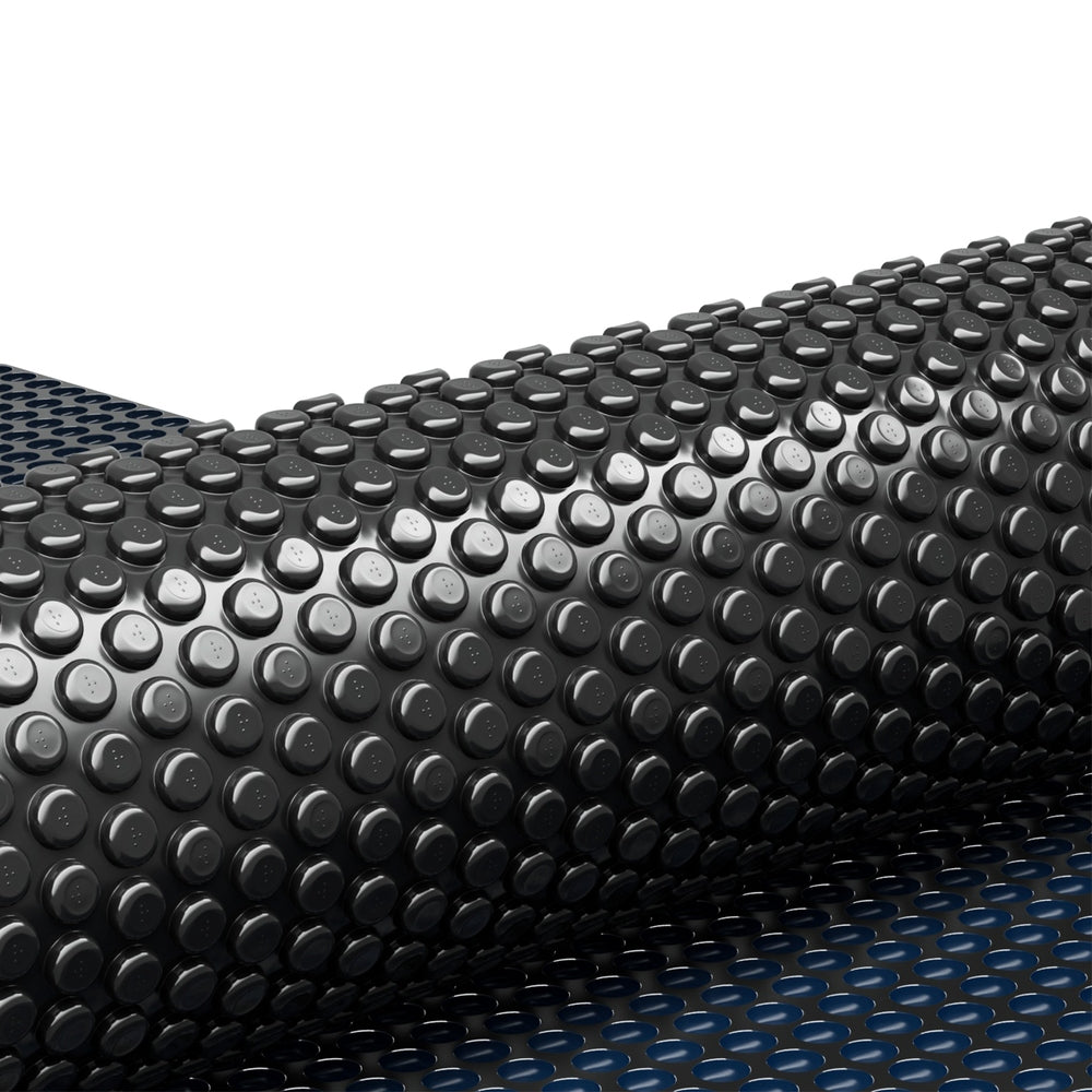 Aqua Buddy 11x4.8m Pool Solar Blanket 600 Micron Blue Black