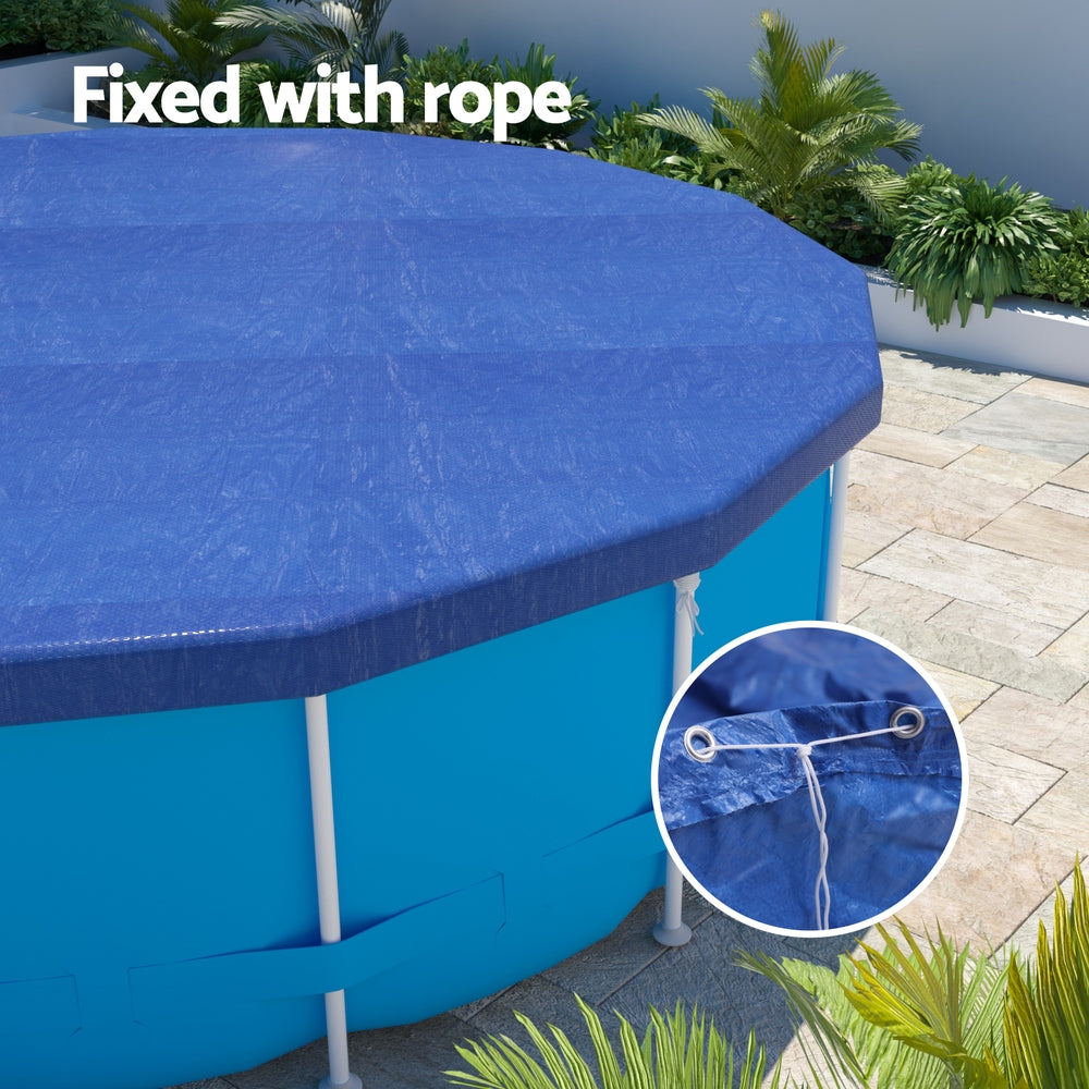 Aqua Buddy 3.66m Round Pool Cover Blue UV Resistant