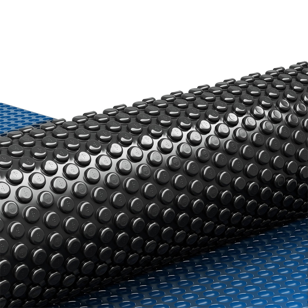 Aqua Buddy 6.5x3m Pool Solar Blanket 600 Micron Blue Black