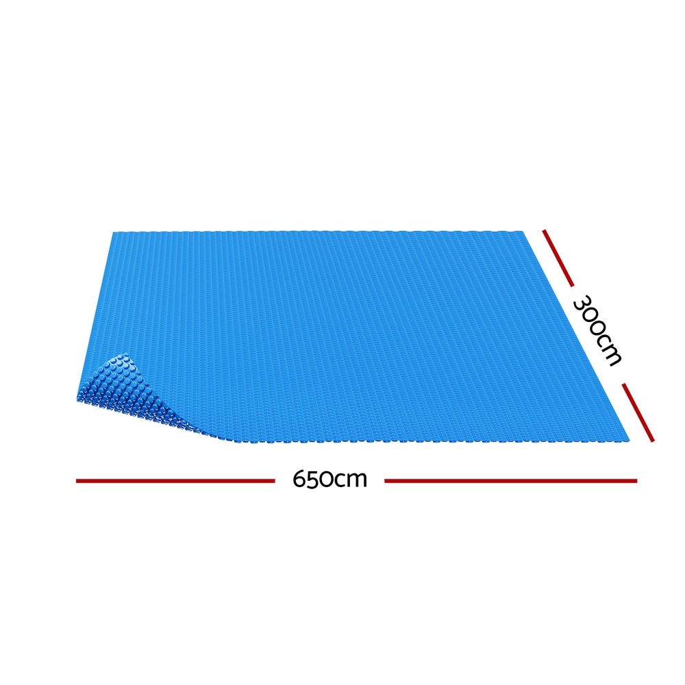 Aqua Buddy 6.5x3m Pool Solar Blanket 600 Micron Blue