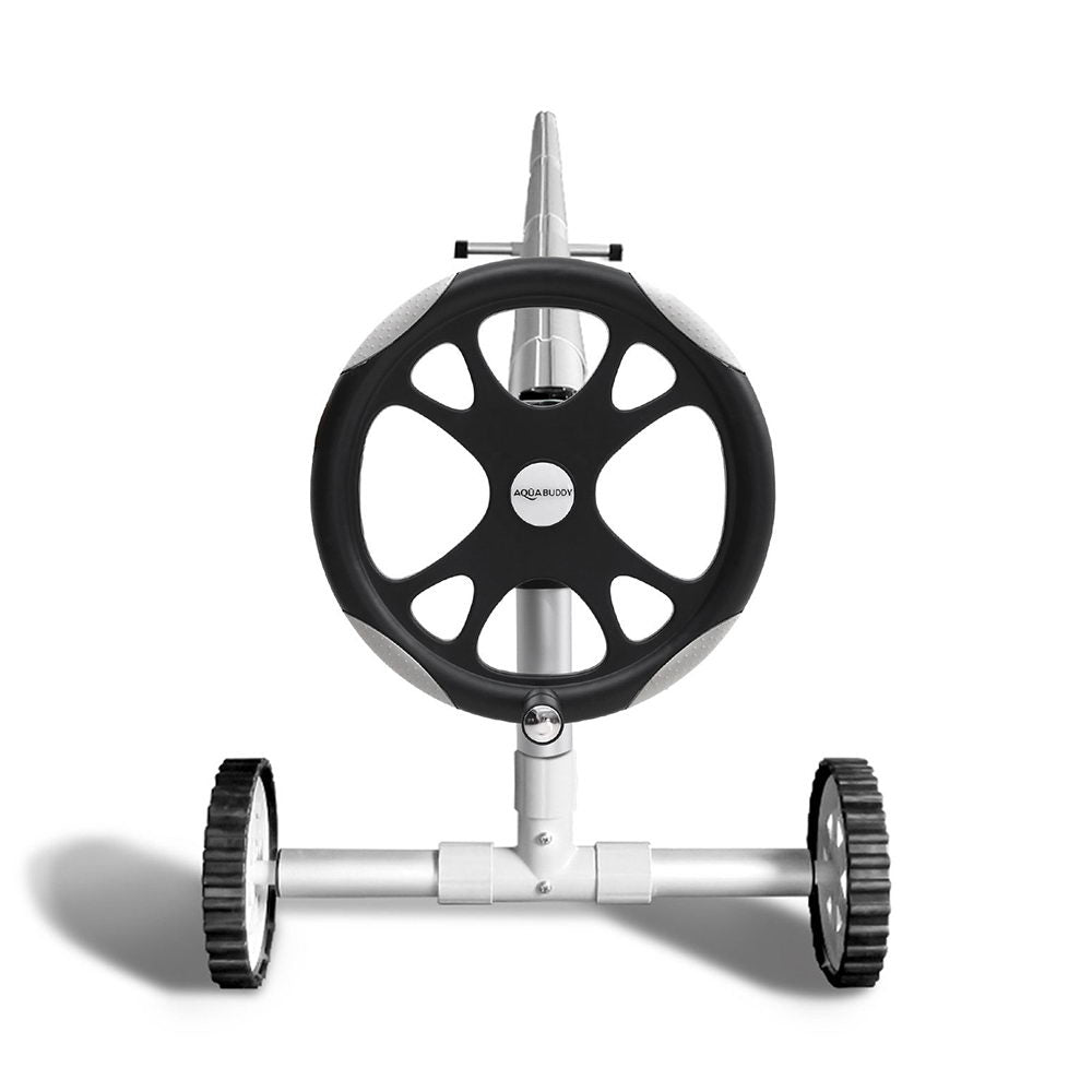 Aquabuddy 5.5m Adjustable Pool Cover Roller Silver