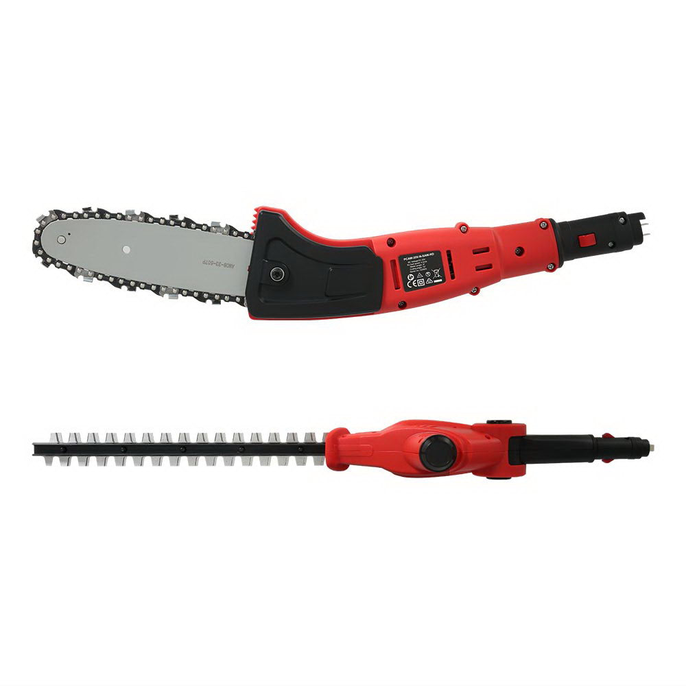 Giantz 8" Cordless Pole Chainsaw Trimmer 20V Battery 2.7m Reach