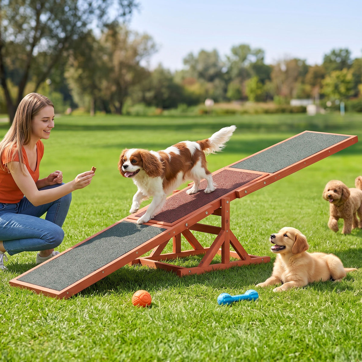 i.Pet Dog Agility Seesaw Obedience Training Plank 180cm