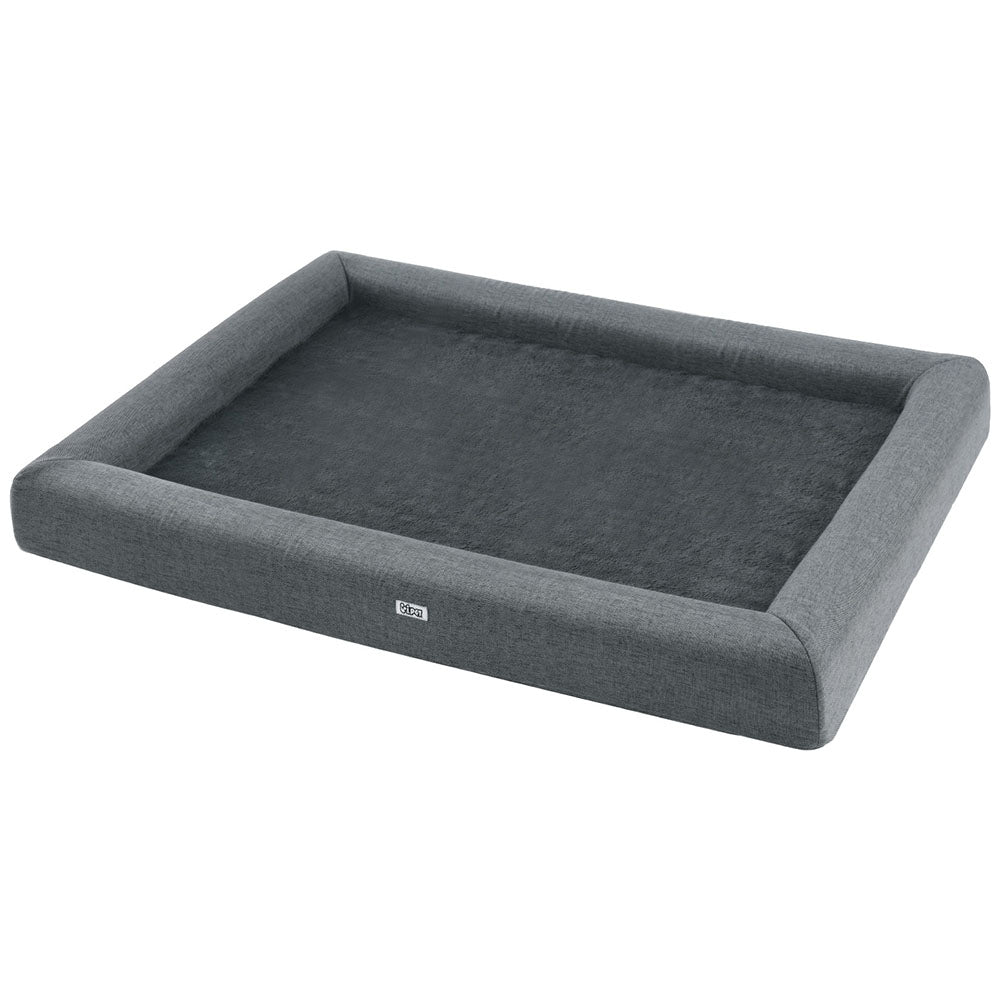 i.Pet Extra Large Calming Pet Sofa Cushion Egg Crate Washable Grey