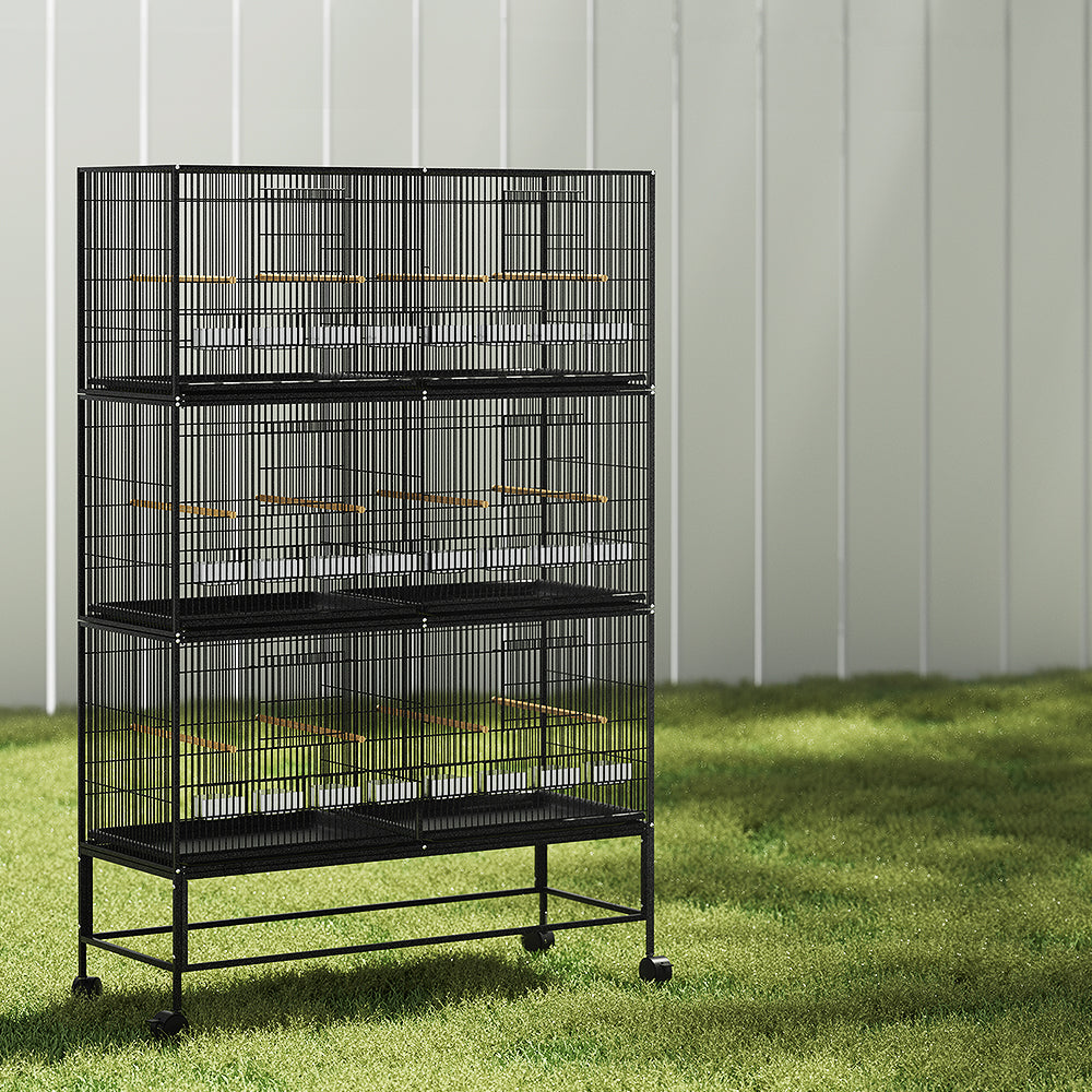 i.Pet Bird Cage 175cm Large Aviary with Stand