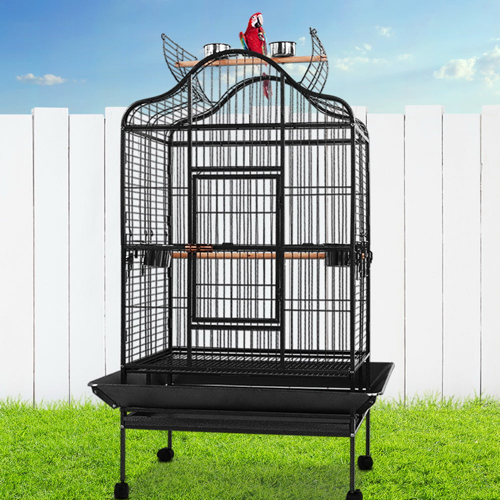 i.Pet Large Bird Cage 168cm Aviary with Castor Wheel Stand