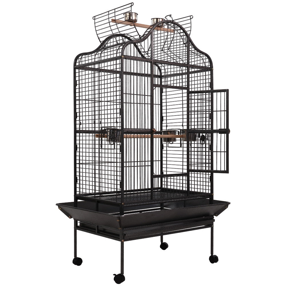i.Pet 168cm Large Aviary Bird Cage Open Top Wrought Iron