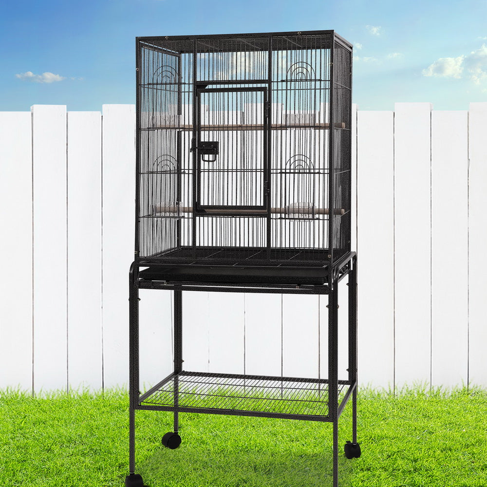 i.Pet Large Bird Cage 144cm Aviary with Slide Out Trays