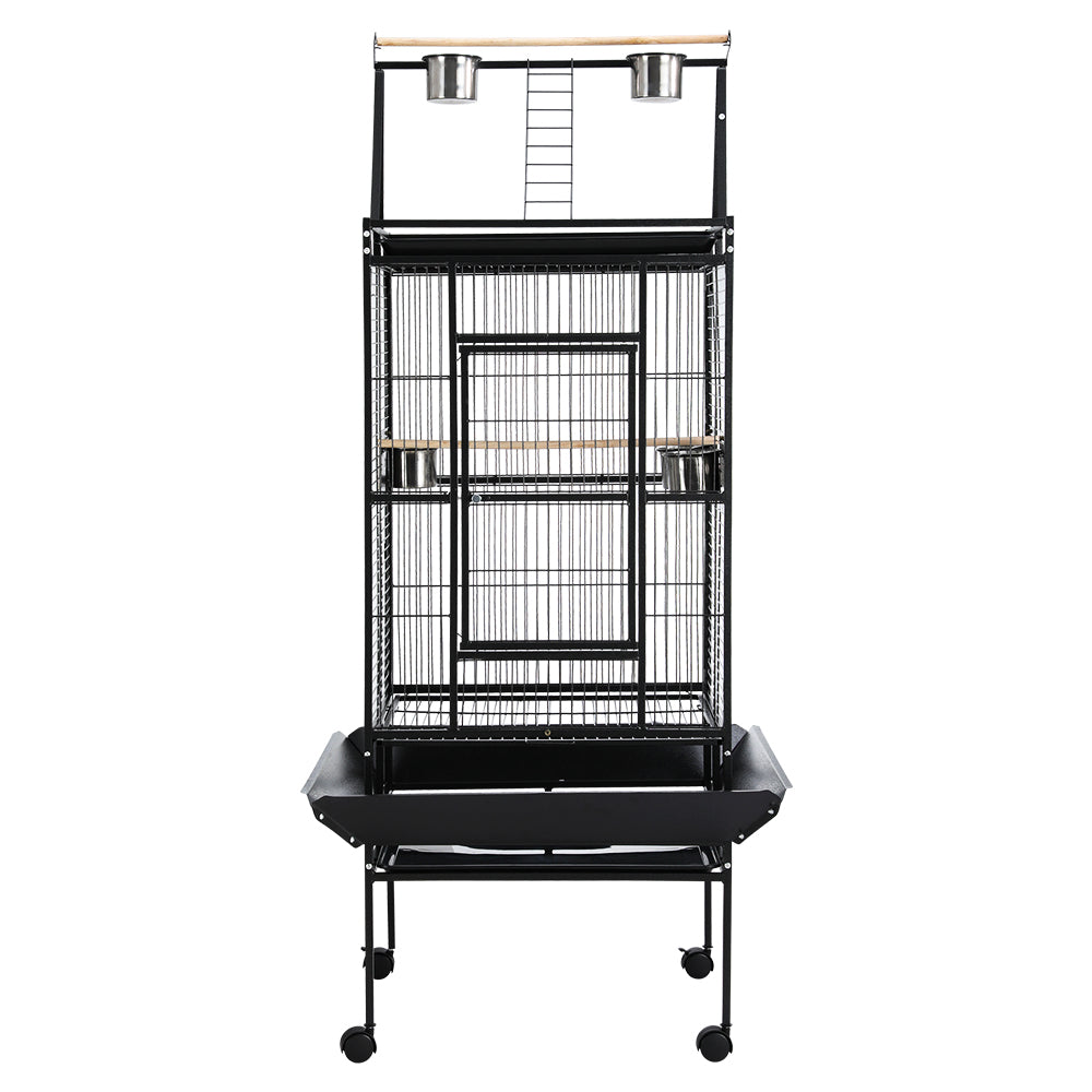 i.Pet 173cm Aviary Bird Cage Black