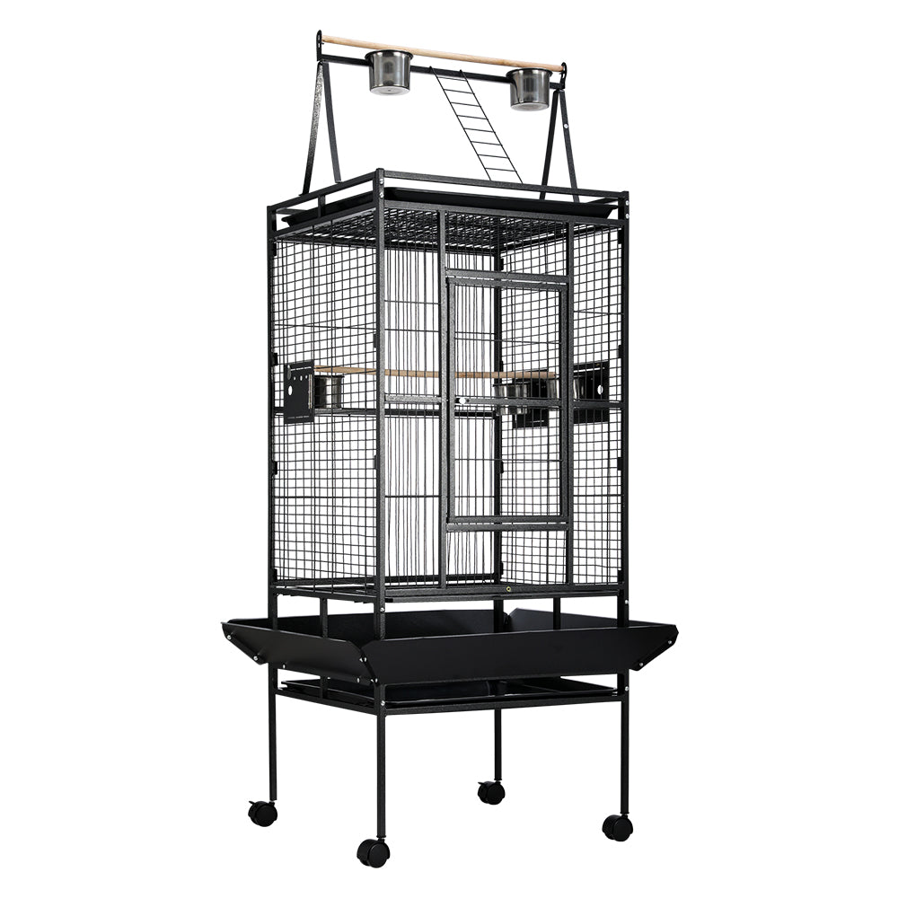i.Pet 173cm Aviary Bird Cage Black