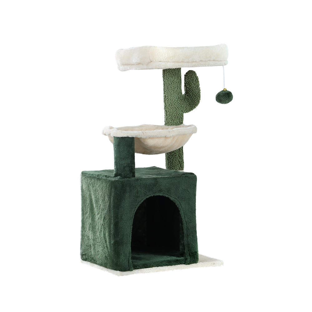Flory 78cm Cat Tree Scratching Post Tower Green