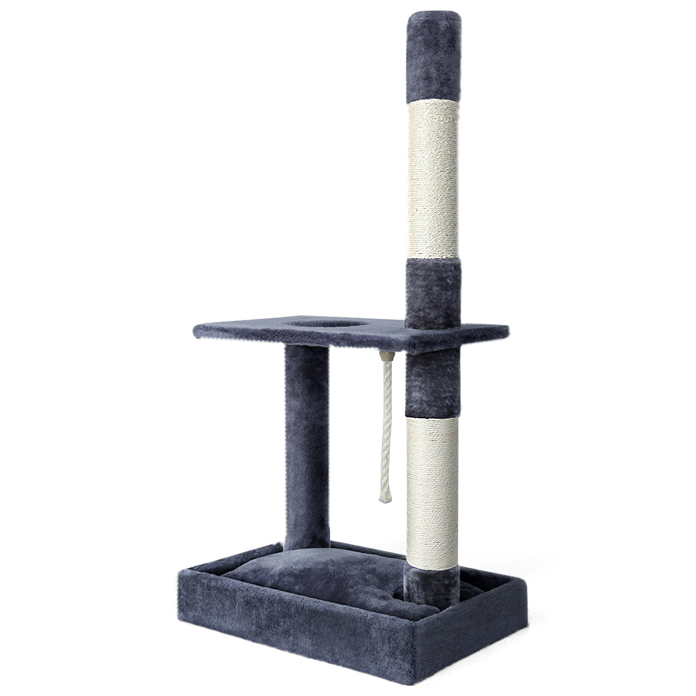 Tena 102cm Cat Tree Scratching Post Tower Condo Grey